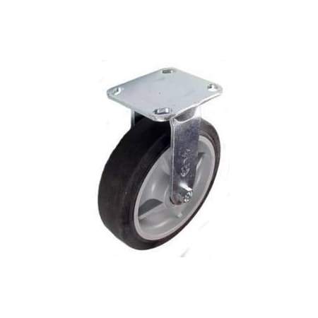 Mapp Caster 8"X2" Thermoplastic Rubber (TPR) Wheel Rigid Caster - 675 Lbs Cap 146PERB820R